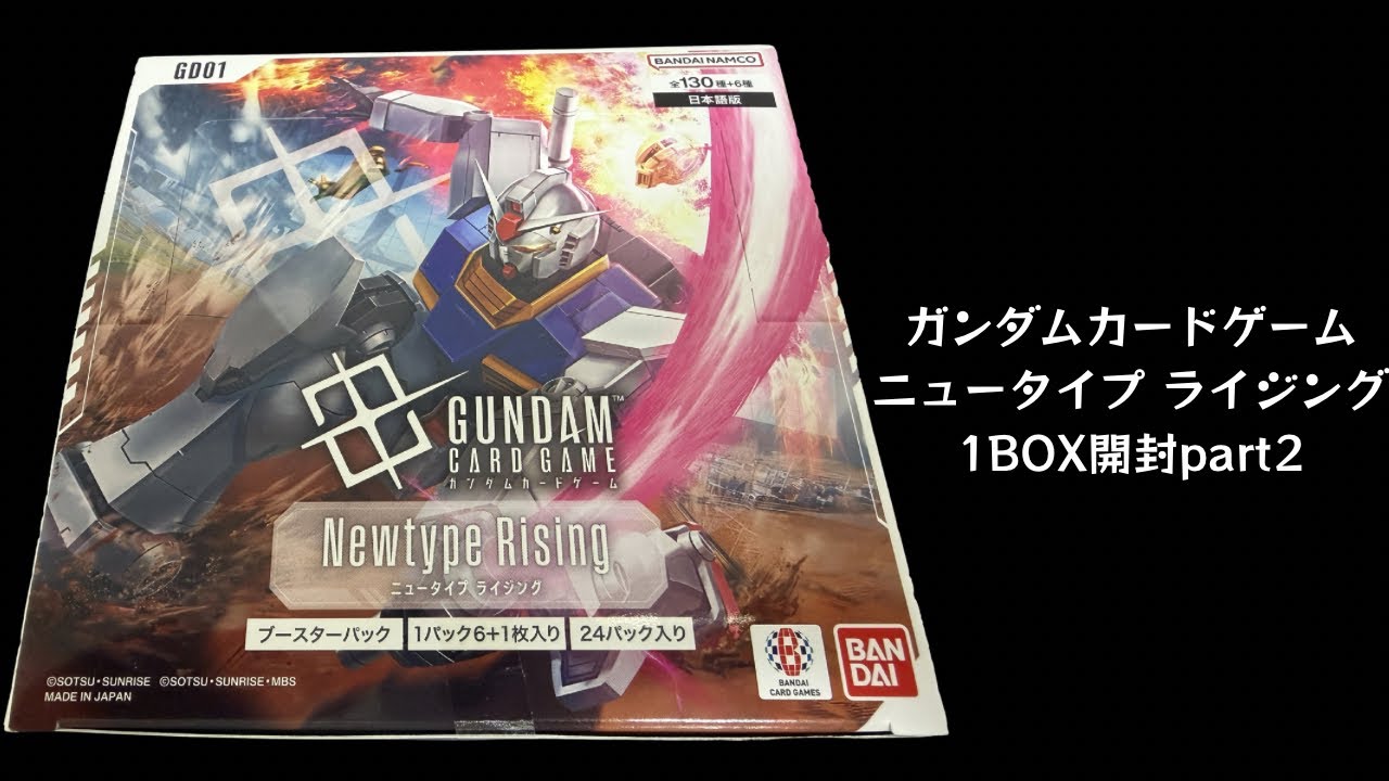 トレカ】No.205 ガンダムカードゲーム ニュータイプ ライジング 1BOX