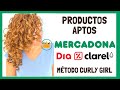 Productos APTOS para el método curly girl del MERCADONA