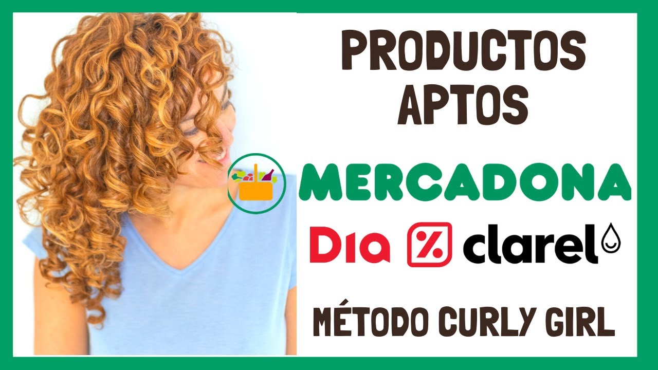 Productos APTOS para el método curly girl del MERCADONA