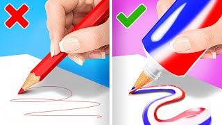 AMAZING ART IDEAS AND PAINTING HACKS YOU SHOULD TRY