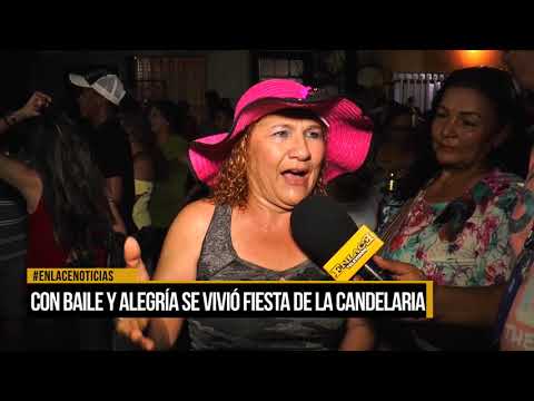 Con baile y alegría se vivió fiesta de la candelaria