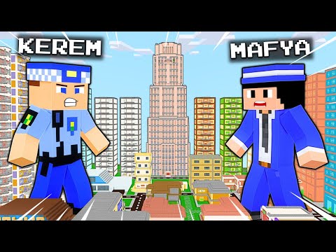 KEREM KOMİSER VS KÖTÜ MAFYA! 😱 - Minecraft