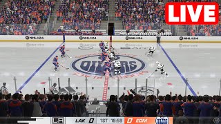 NHL LIVE🔴 Los Angeles Kings vs Edmonton Oilers | Game 1 - 22nd April 2024 | NHL Full Match - NHL 24