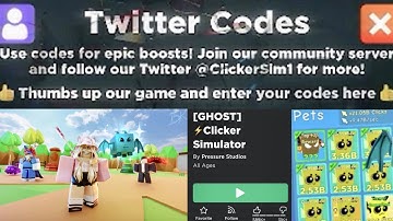 Roblox Clicker Simulator Codes | Secret Codes to Give you 6 Eggs and Double Luck in 2022 #roblox