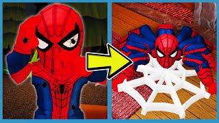 Becoming SpiderMan in Roblox