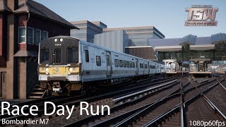 Race Day Run : Long Island Rail Road : Train Sim World 1080p60fps screenshot 2