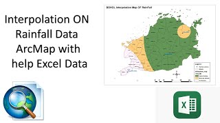 interpolation ON ArcMap OF Rainfall Data