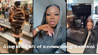 A Day In The Life Of A Cosmetology Student | Paul Mitchell Week 2