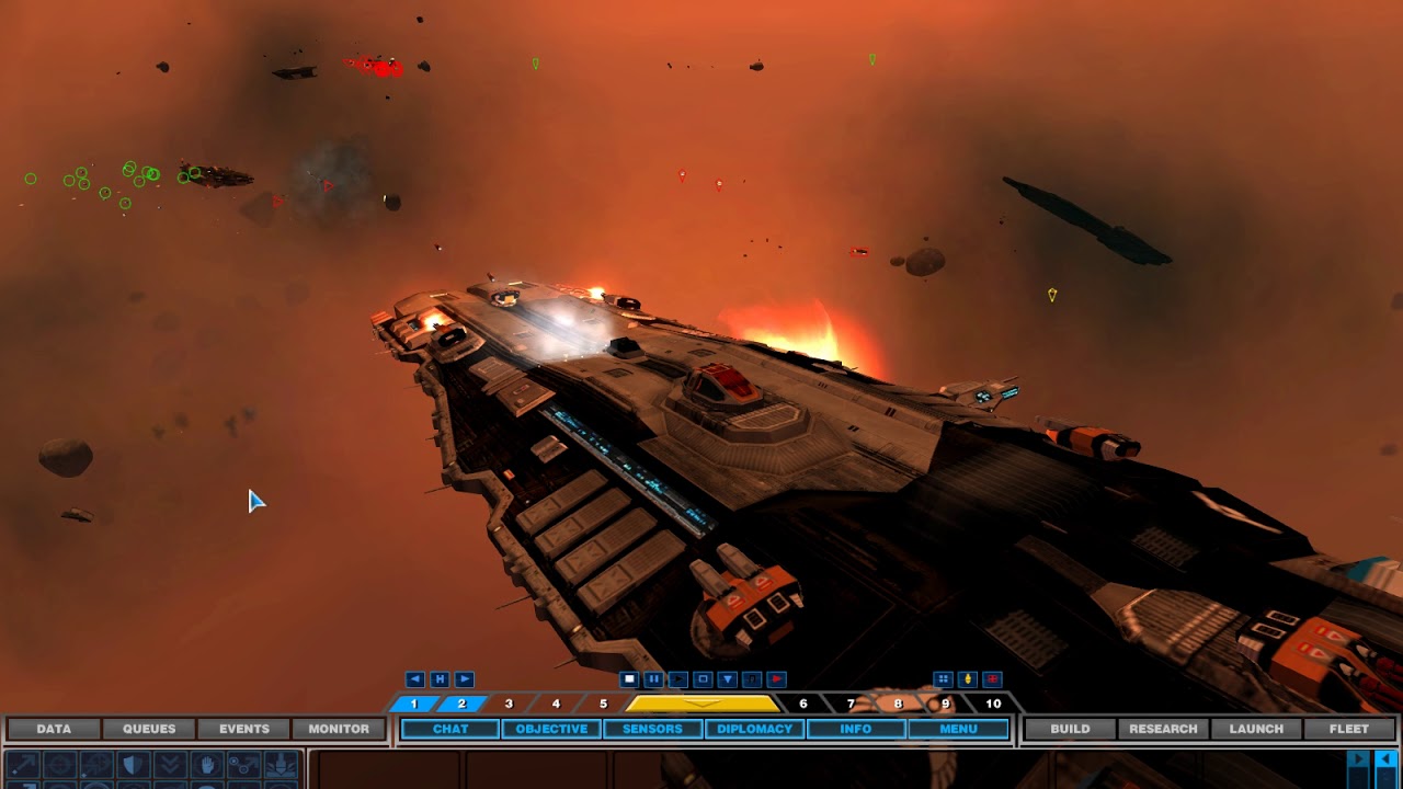 Homeworld 2 battle in complex 9.1