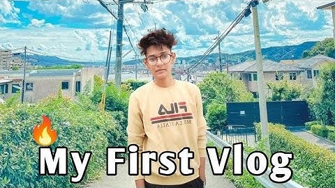 MY FIRST VLOG ❤️|| My First Video On YouTube ||
