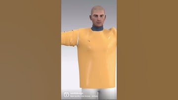 Digital Fashion Simulation outfit PR02_unisex #shorts #digitalfashion #clo3d