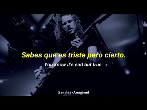 Metallica - Sad But True ; Letra - Lyrics - HD