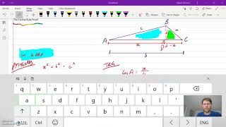 M6 - Lesson 8 - Cosine Rule proof