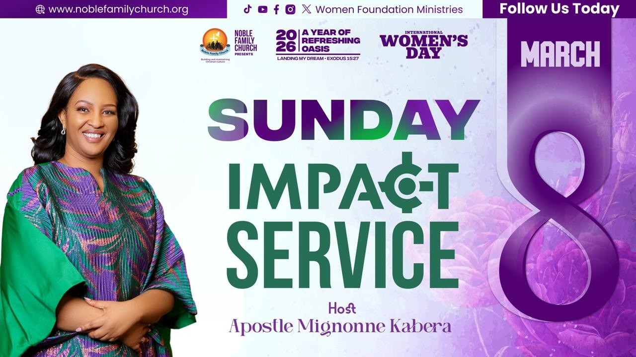 Impact Service - International Women's Day - Give To Gain - Host Apostle Mignonne Kabera