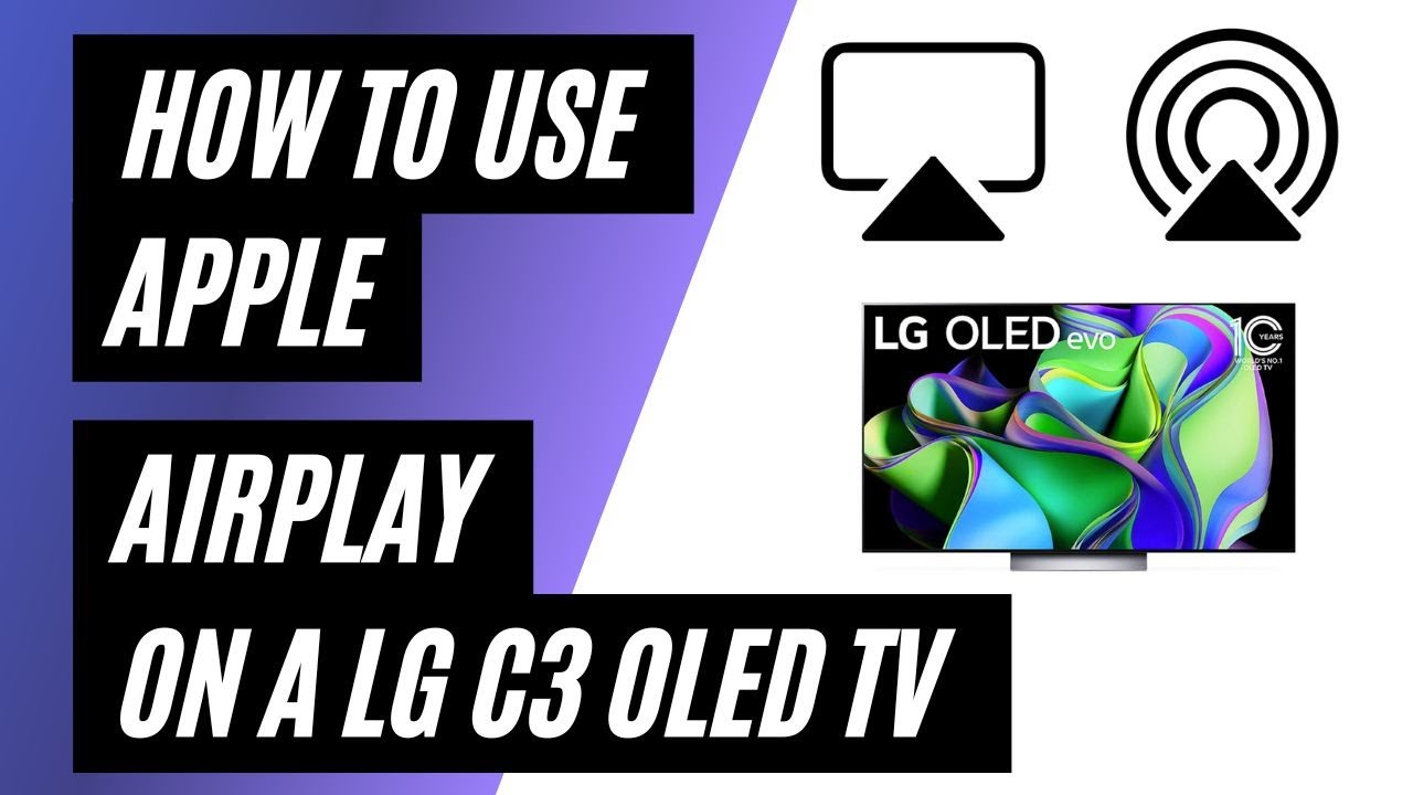 Apple Dieses Zubehör Wird Evtl Nicht Unterstützt How to Use Apple AirPlay on LG C3 OLED TV - YouTube