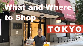 Areas And Shops In Tokyo For Shopping Souvenirs Foods