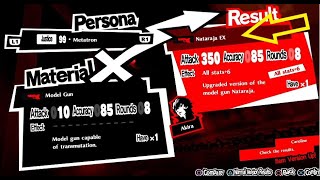 Persona 5 Royal - Getting EX Weapon Via Fusion Alarm