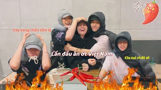 [Vietsub] Khi Idol Hàn Quốc cũng ăn thử ớt Việt Nam một lần trong đời và cái kết #tempest