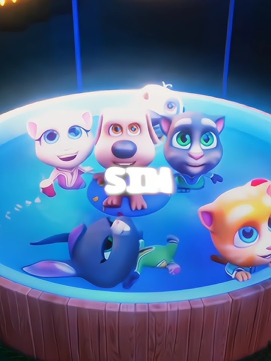 Download lagu Talking tom friends shorts Gimana le dia kemana le #talkingtomfriends