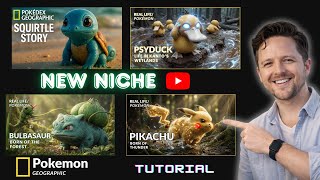 New Viral Niche!! Pokémon National Geographic Channel Using AI. #LearnYouTube#YouTubeAutomation screenshot 1