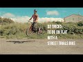 32 tricks to do on flat with a street trials bike