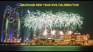 Ahudhabi New Year Celebration Fire Works