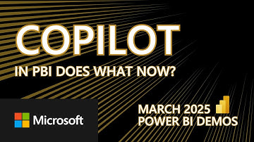 Power BI Demo - Copilot and AI