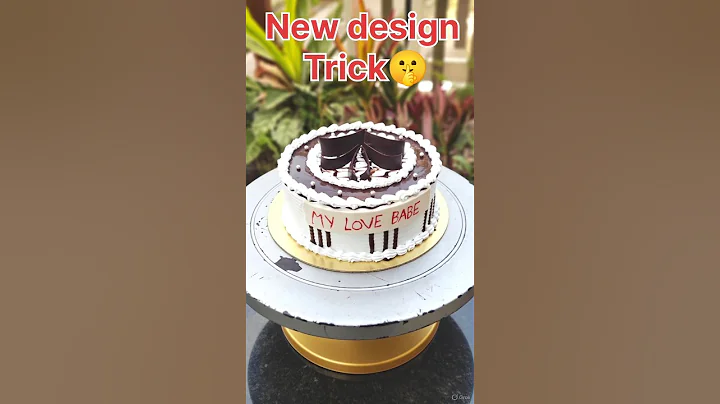 “New Cake Design Secret Trick 🤯 | 99% Bakers Don’t Know!”
