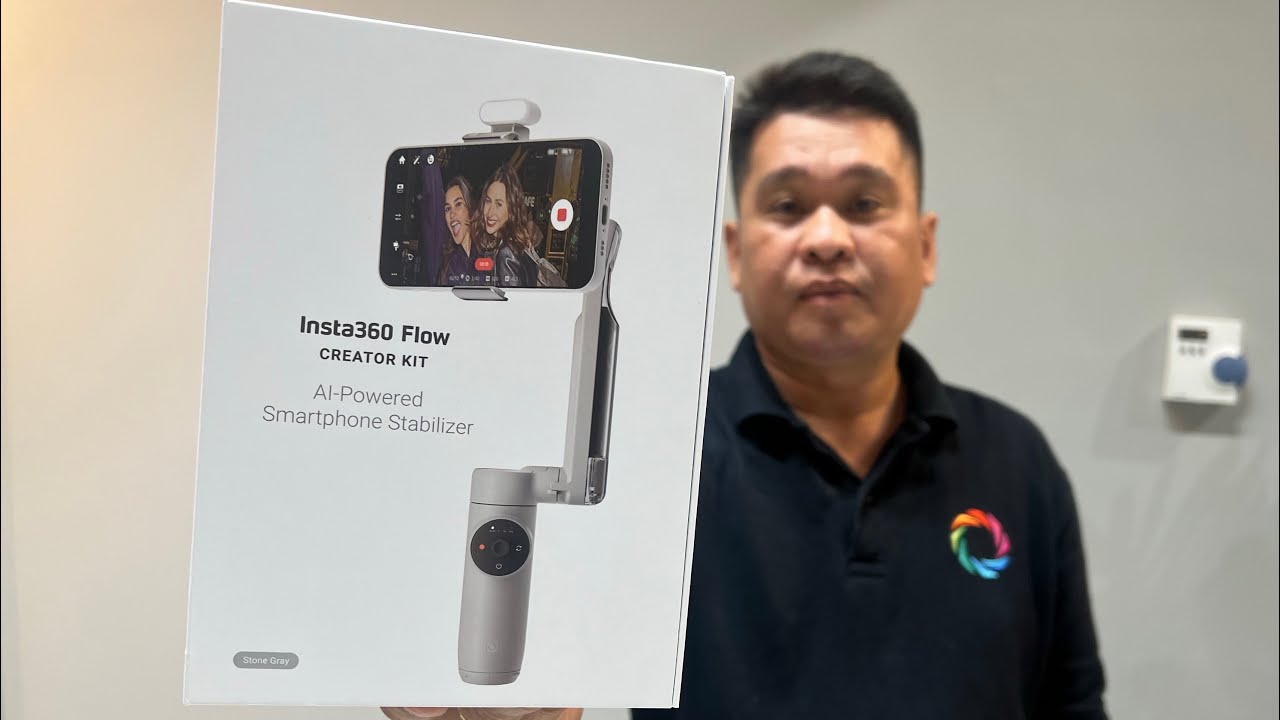 衆院本会議 insta360flow ストーングレイ - スマホアクセサリー