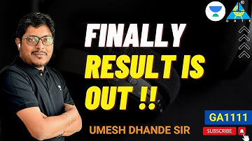 Finally Result is Out !!!!   #gate academy #gate2023 #examresults #dhandesir