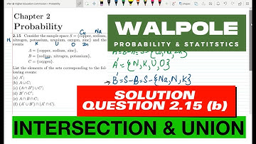 2.15.b: Probability & Statistics for Engineers & Scientists by Walpole 9th Edition | Solution Chap 2