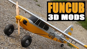 MULTIPLEX FUNCUB | THE MODIFICATIONS FOR 3D FLYING IN PICTURES