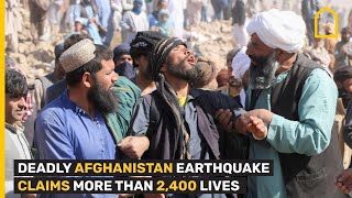 Afghanistan earthquake: Thousands dead after strong quake hits Zindah Jan