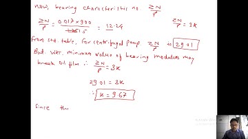 MDD II Lecture 41: Unit 4 - Design of Bearing