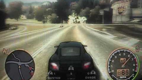 NFSMW easy trick to lose cops