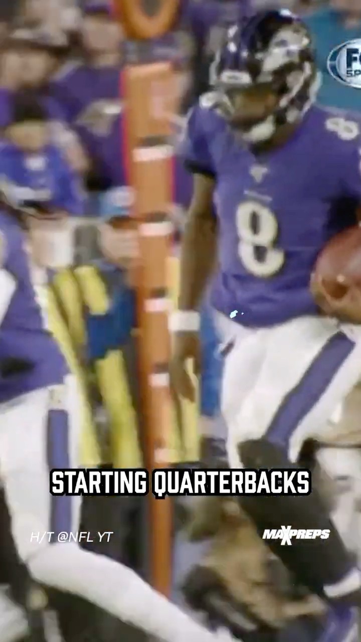 Where 2025 NFL postseason starting QBs played HS football ? #shorts