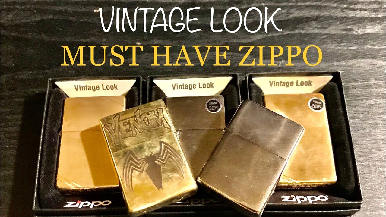 Why You Need To Buy Vintage Look Zippos 