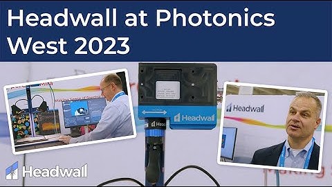Headwall & perClass at SPIE Photonics West 2023