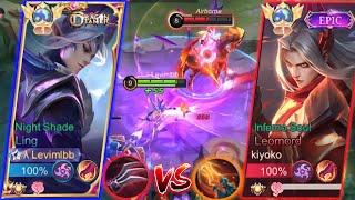 LING LEVIMLBB VS PRO LEOMORD AFTER BUFF IN NEW PATCH (INTENSE MATCH)!! | WHO WILL WIN?! - MLBB
