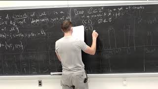 24. Matroid duality