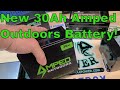 First look at the new amped outdoors 30ah battery