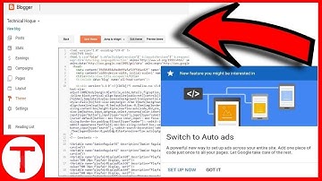 How To Add Google Adsense Auto ads code On Blogger & Earn Money