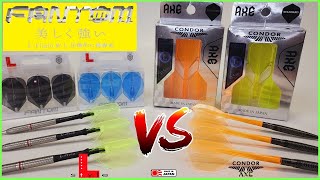 L-Style Fantom  vs Condor Axe - Best Darts Flights? Who Wins?