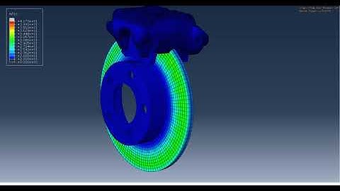 PFA Project | Finite Element Analysis of Automotive Disc Brake