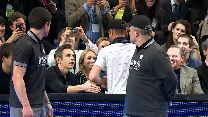 Andy Roddick Asks Ben Stiller For Autograph
