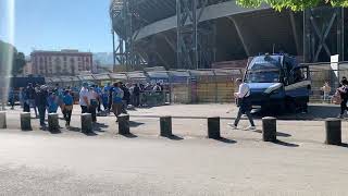 Napoli-Frosinone, tifosi già in fila a oltre due ore dal match 🙌🏻