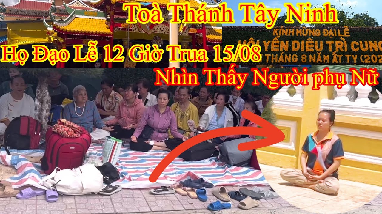 Chuyện lạ Có Thật Tại Tòa Thánh Tây Ninh lúc 12 Giờ Trưa Đang Lễ Dưới Cái Nắng Hơn 40°C…