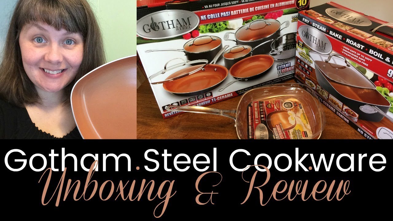 Gotham Steel Cookware- Unboxing and Review 