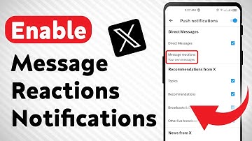 How to Enable Message Reactions Notifications on X (Twitter) (Updated)