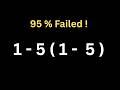 Only 1% Can Solve This Math Problem!